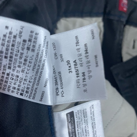 Levis Cargo Pants CX Dark Grey/ Navy - Picture 3 of 3